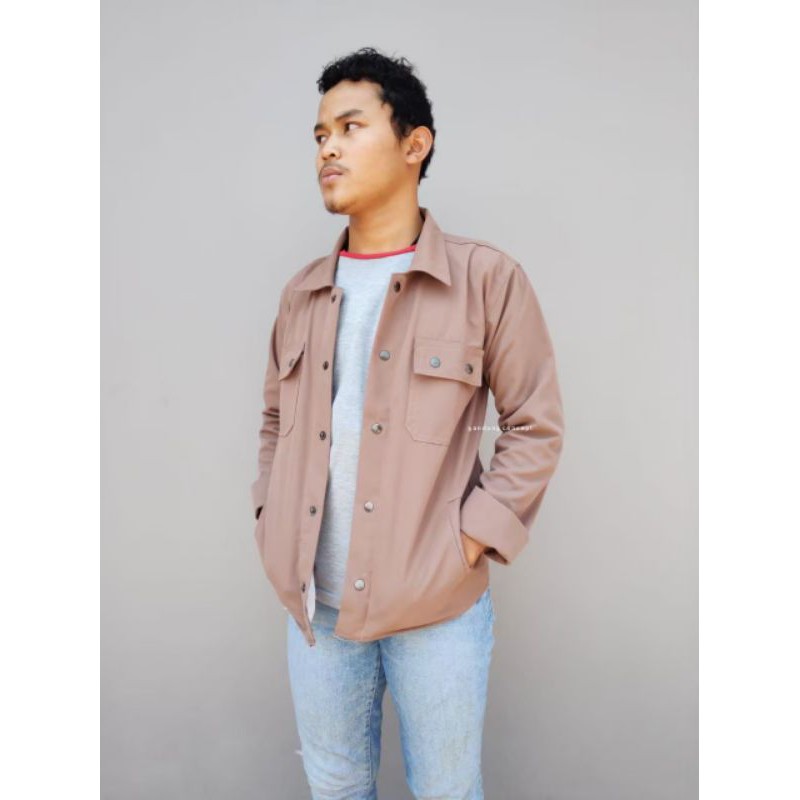 Trucker Jacket || Jaket Semi Parka || Size M - XXL #TRS