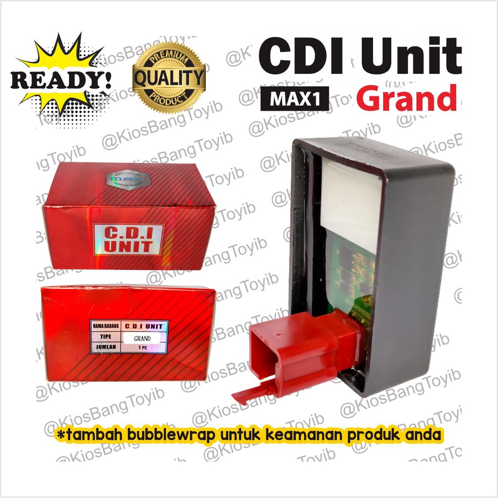 CDI ECU Unit Grand Legenda Revo Supra Fit (MAX1)