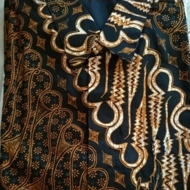 Peksi Jaya Kemeja Batik Bahan Katun Primisima Full Furing