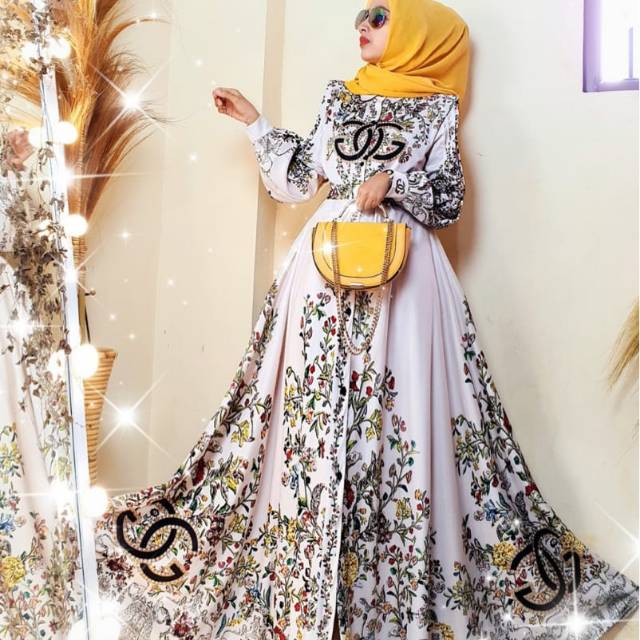 Dress ukir Gucci ORI shr premium