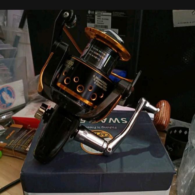 Murah Reel Captain Swan 5000 Doubel Spool Bergaransi