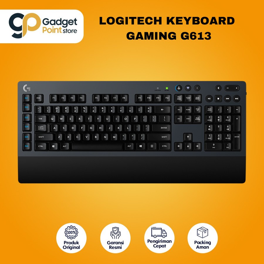 Keyboard Gaming Logitech G613 Wireless Mechanical - Garansi 2 Tahun