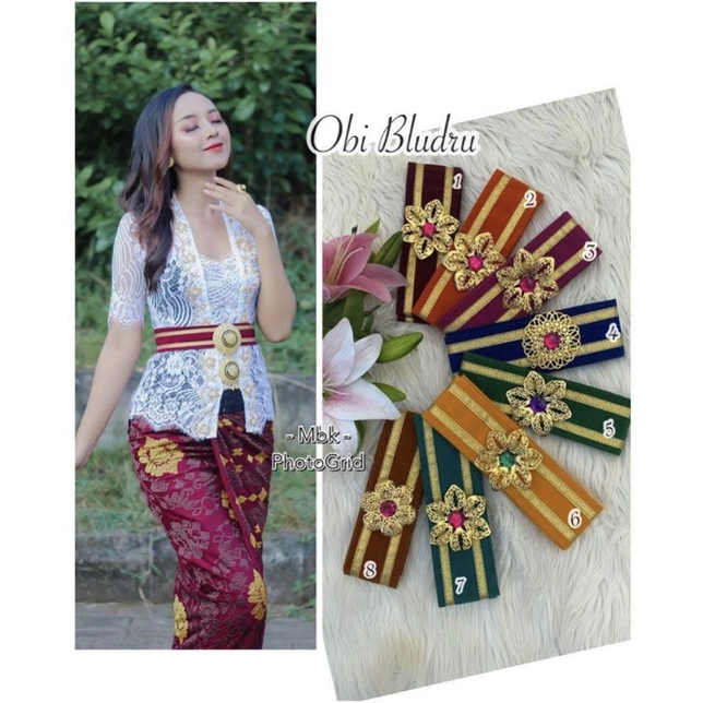 Selendang obi - belt obi - sabuk kebaya