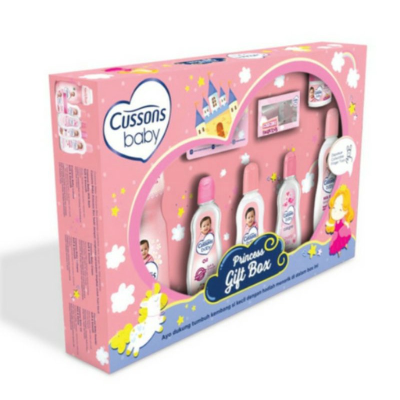 Cussons Baby Gift Set Free Botol | Perawatan Bayi | Set Kado Perlengkapan Mandi | PAKET KADO | BAYI BABY GIFT BOX CUSSONS