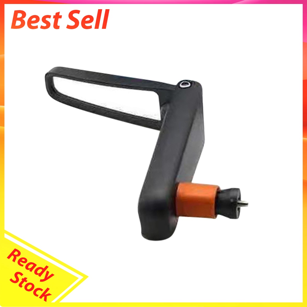 Bike Folding Grip Rearview Mirror Adjustable Fixed Gear Handlebar Reflector