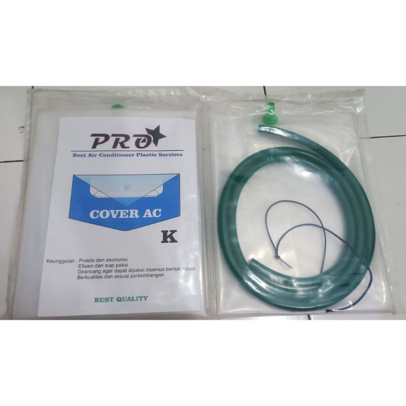 Jual ORIGINAL PLASTIK CUCI AC/Cover AC 1 PK 1/2 PK Bonus Selang 2 Meter ...