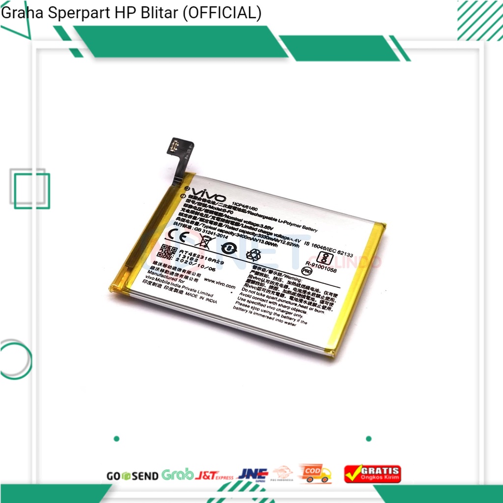BATERAI VIVO V11 PRO / BATRE VIVO V11 PRO / B-F0