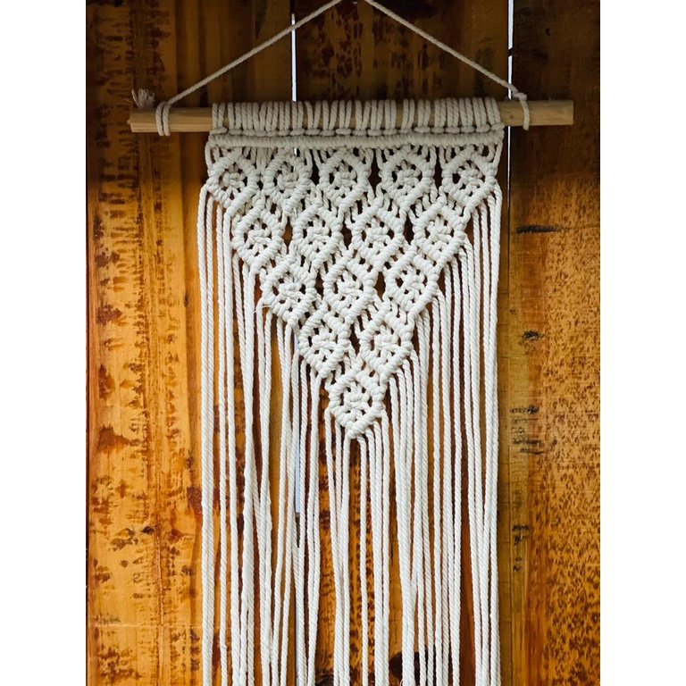 READY STOK) macrame hiasan dinding / macrame wall hanging/ Dekorasi rumah