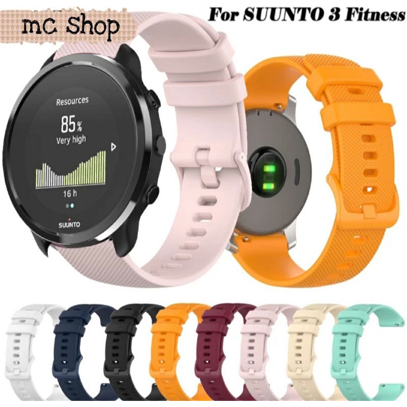 TALI JAM SILIKON SOFT UNTUK WATCH SUUNTO 3 FITNESS ACC