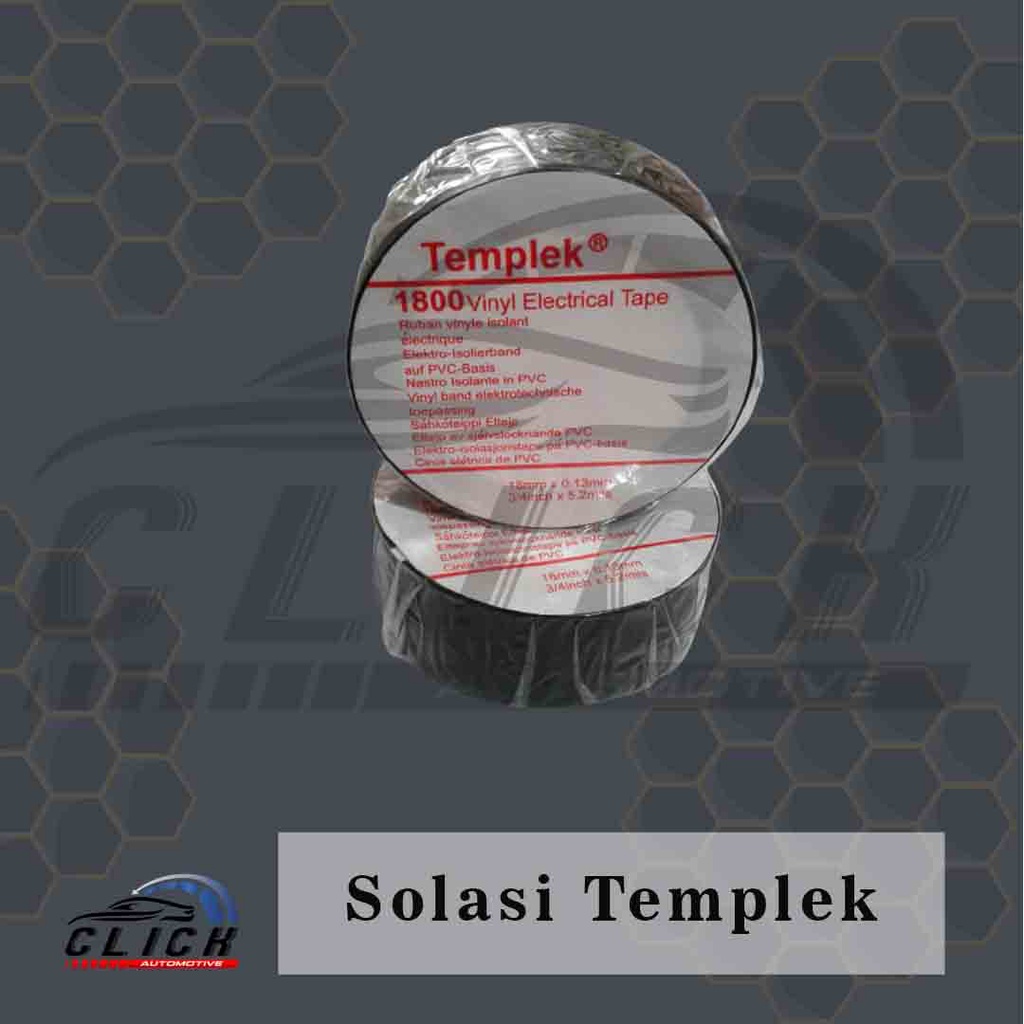 Isolasi Listrik Templek / Solasi Kabel Templek Electrical Tape