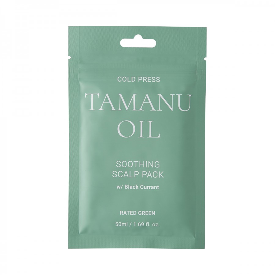 Rated Green Tamanu Oil Soothing Scalp Pack - size: 50 ml - Edit by Sociolla