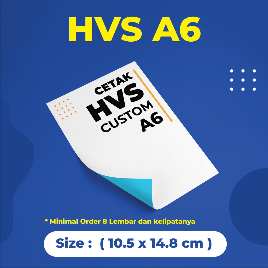 

CETAK BROSUR/POSTER HVS UKURAN A6