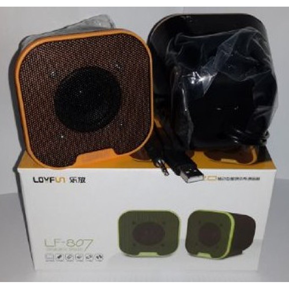 SPEAKER USB LAPTOP/ KOMPUTER PC LOYFUN LF807 / LOVFUN 807