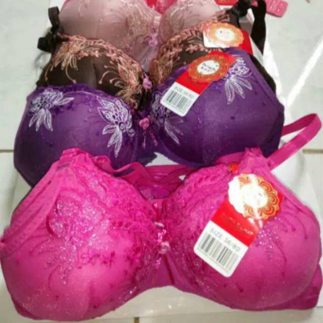 BH Busa Bordir Hak 2 / BH Busa Dewasa / BH Busa Remaja / Bra Busa Tanpa Kawat