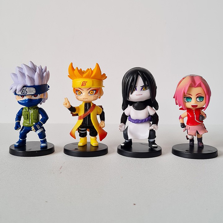 Set Figure Naruto Shippuden Hiasan Topper Pajangan Naruto Chibi