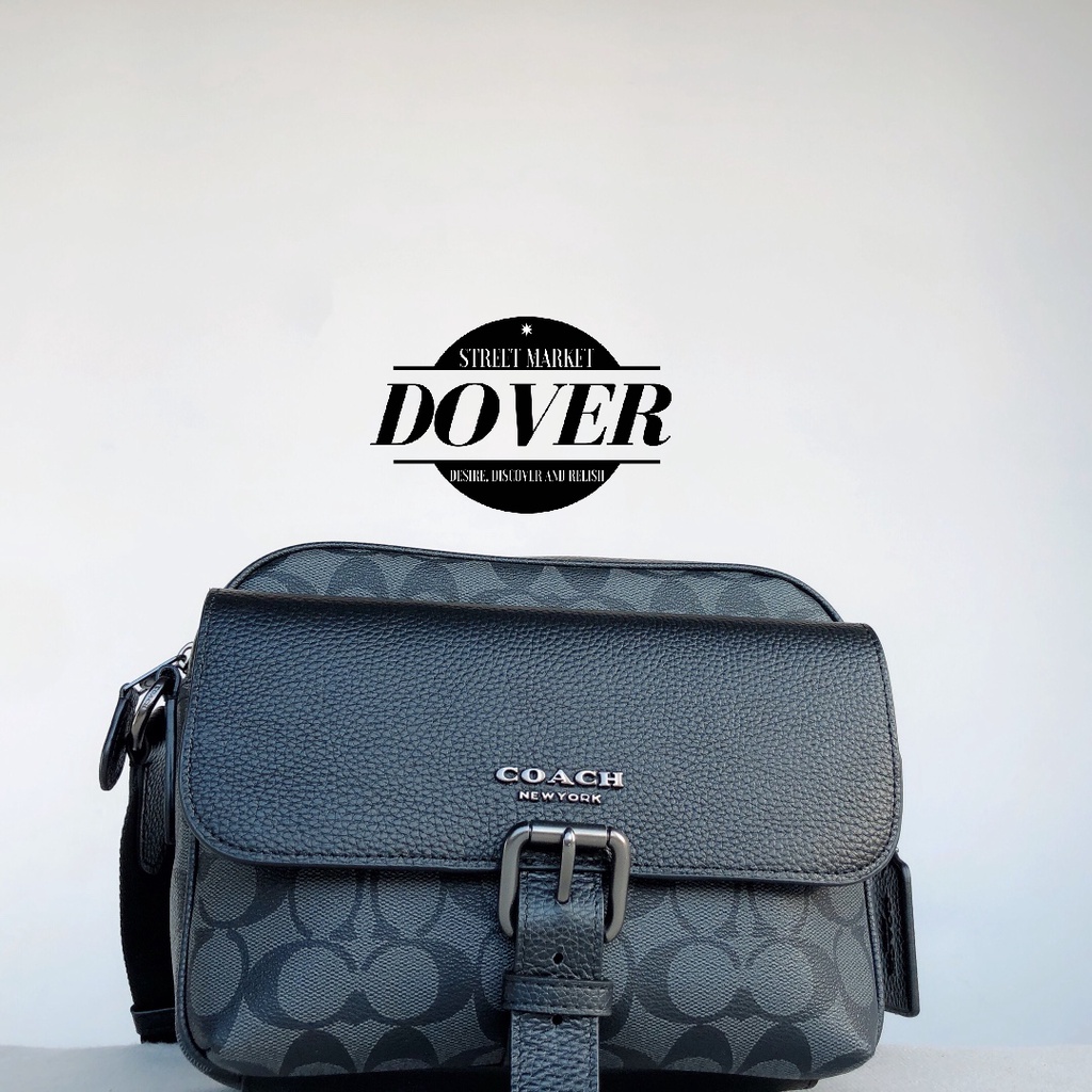 Coach Hudson Crossbody Blocked Signature Canvas - ORIGINAL GUARANTEE