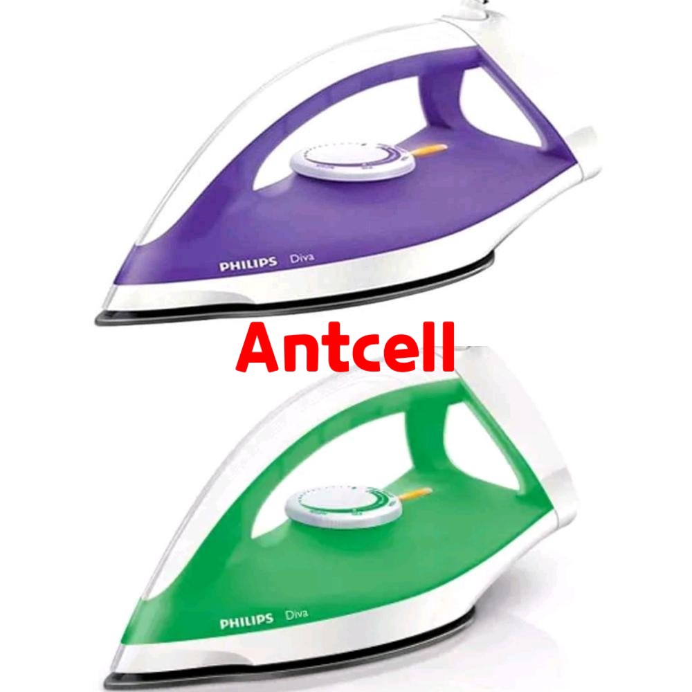 Setrika Philips Diva Gc 122 Gc 122 Gc 122 Ungu Hijau Shopee Indonesia