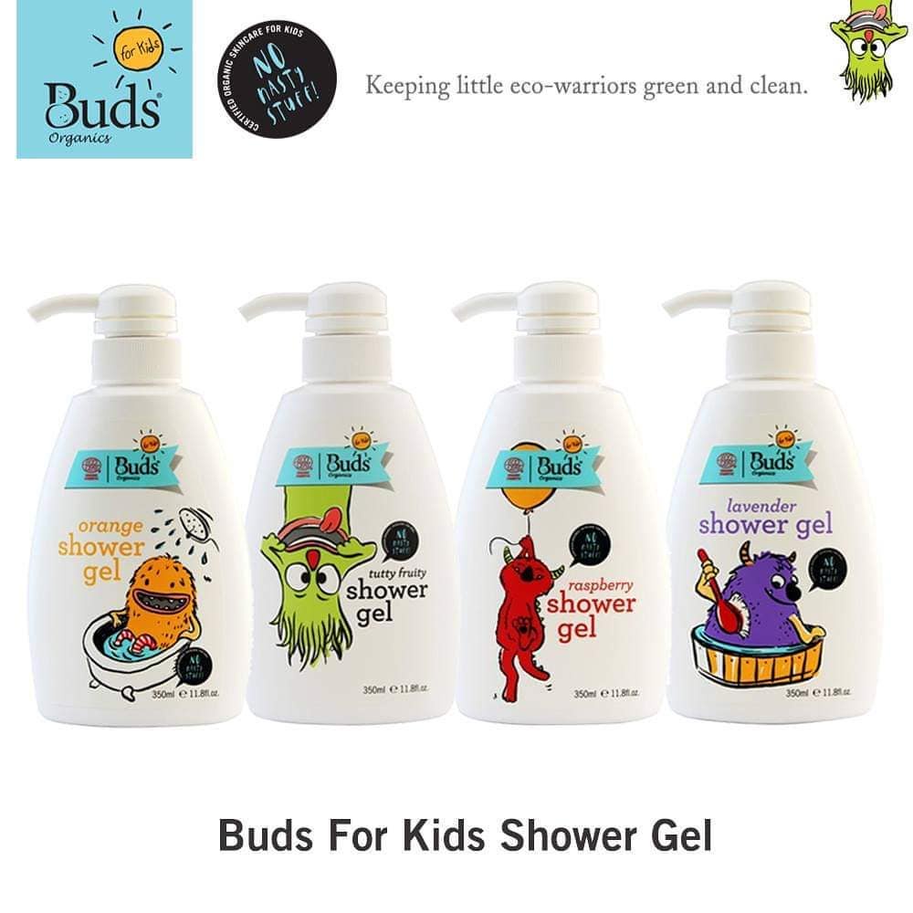 *FRAULEINCO* Buds Organics - Lavender Orange Shampoo 350 ml - SAMPO BUDS SABUN BUDS CONDITIONER BUDS Anak Organik