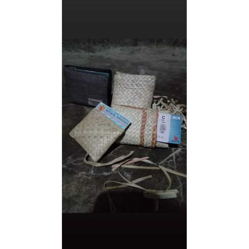 Tas Rotan Oval Polos [A003] - Bakul Rotan Polos, Rambat Polos, Tas Anyam pandan