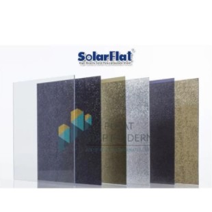 atap kanopi murah SolarFlat Polycarbonate SolarFlat Atap Solid 3mm(per meter)