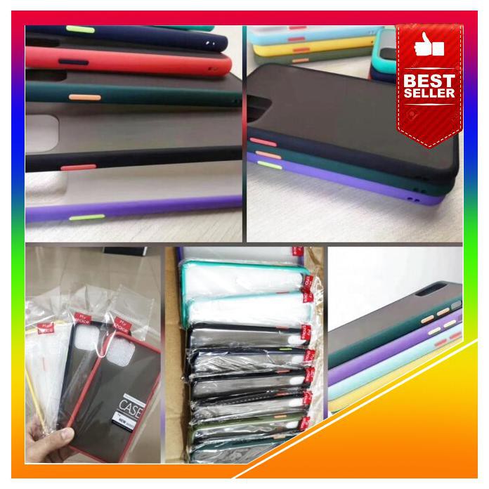 Acc Hp Samsung J6 Plus Case Dove Matte Transparan Slim Fuze Macaron