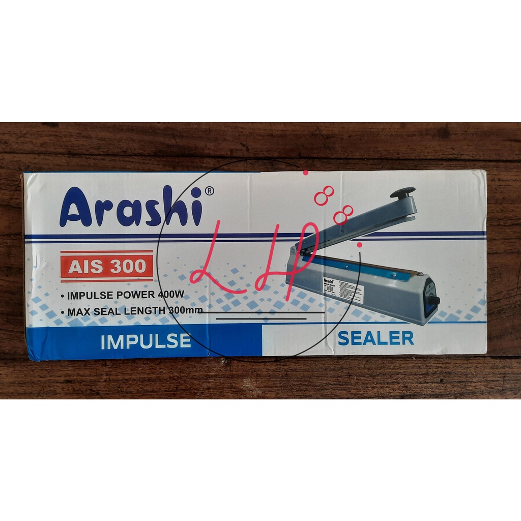 Alat Press Perekat Plastik / Sealer plastik ARASHI 30 CM