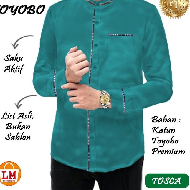 QPIL LM BAJU KOKO TOYOBO KEMEJA KOKO LENGAN PANJANG SIZE M-L-XL-XXL-XXXL pwvf703