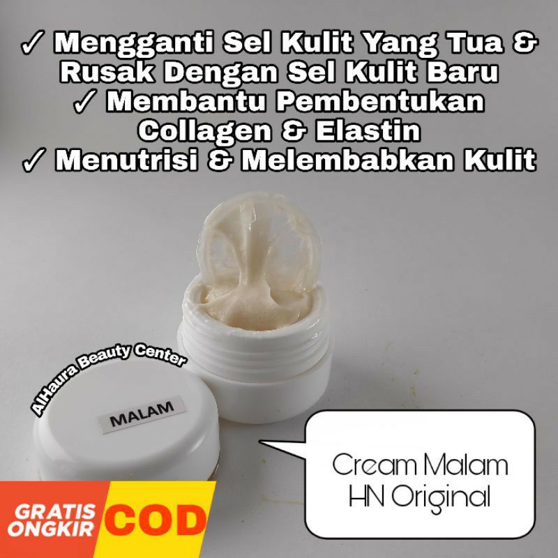 Jual Ecer Cream Malam Kecil Cream Krim Hn Ori Original Asli Tangan Pertama Gr Gram