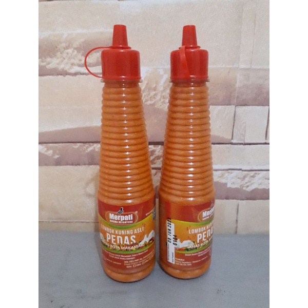 

Lombok kuning merk Merpati dan Simpati 140 ml produksi kota Makassar