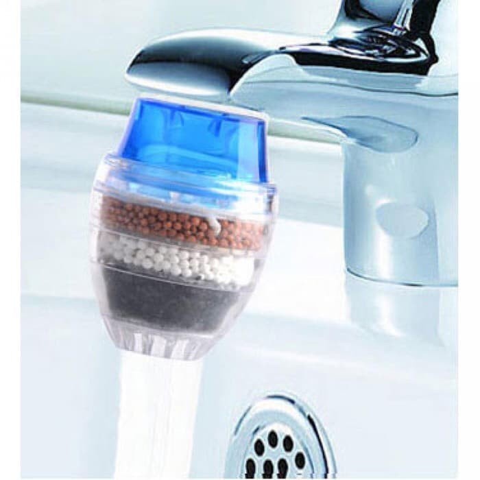 Filter Kran Air 3 Lapis Saringan Keran Air Water Purifier Faucet Spray