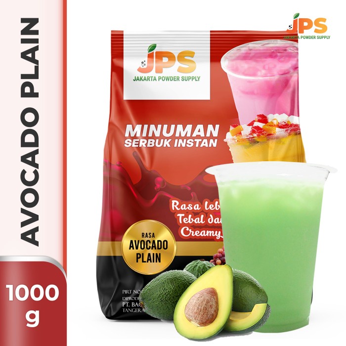 

Ge02G Bubuk Minuman Avocado Plain Powder Jps Tanpa Gula Ds5G