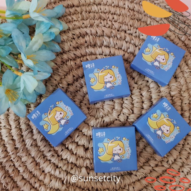 

Stiker Deco Alice in Wonderland/ DIY creative untuk bujo