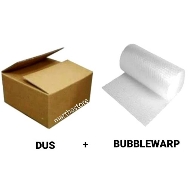 

Tambahan Bubblewrap + Dus