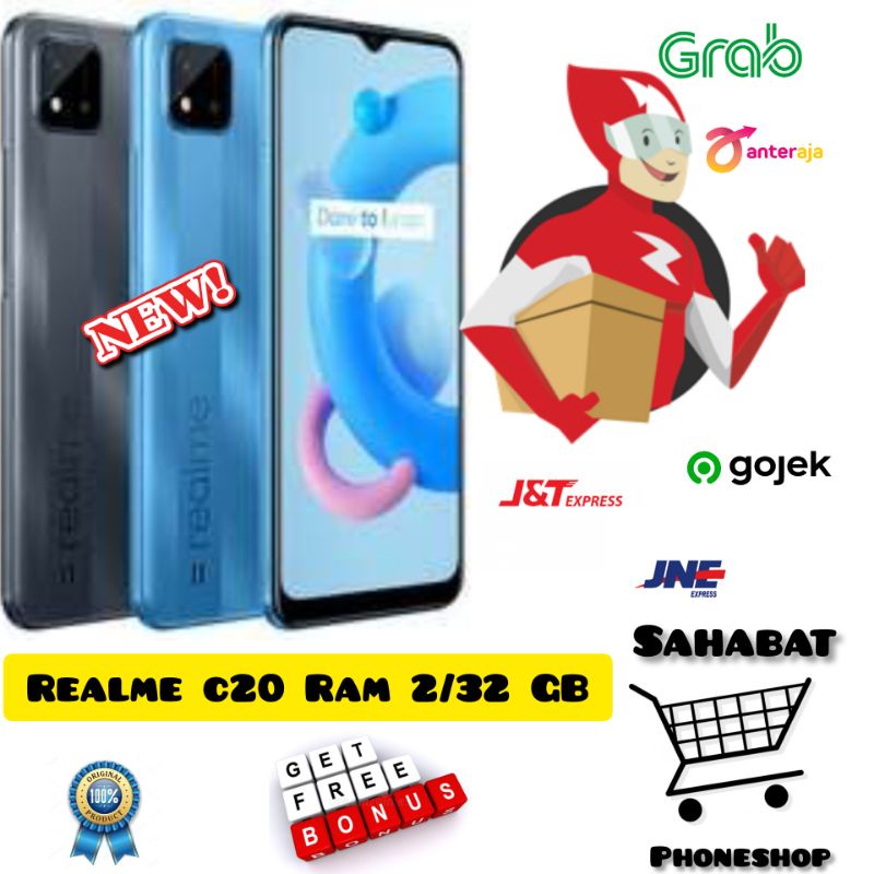 REALME C20 RAM 2/32 GB GARANSI RESMI