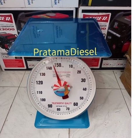 Timbangan duduk jarum FUJIYAMA  kapasitas 150kg(Vietnam Quality)Timbangan manual  150kg