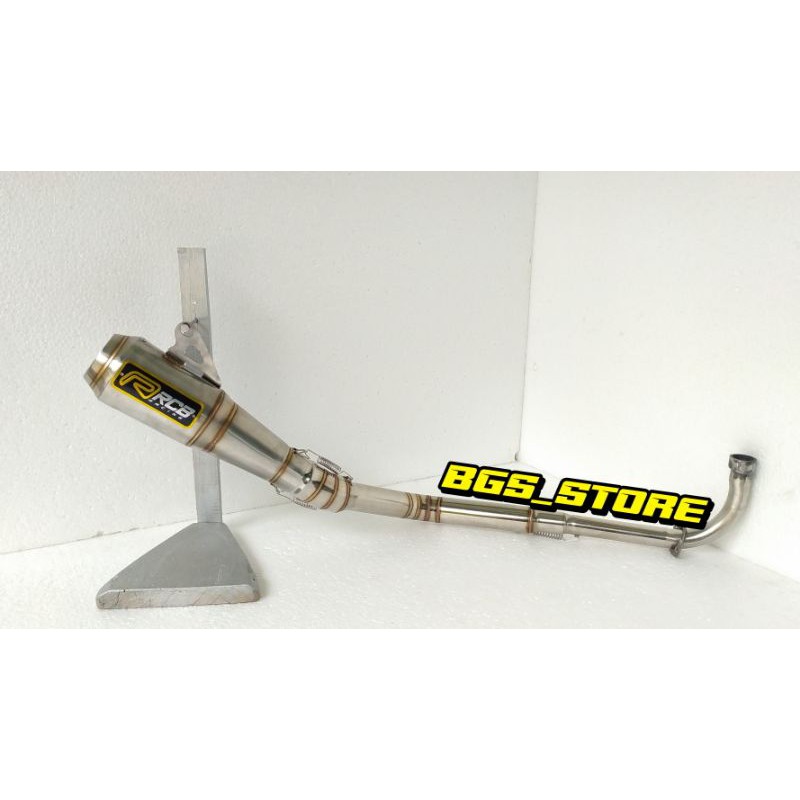 Knalpot RCB buat Jupiter Z . Jupiter Z1 . Vega . Vega R . Vega ZR dll