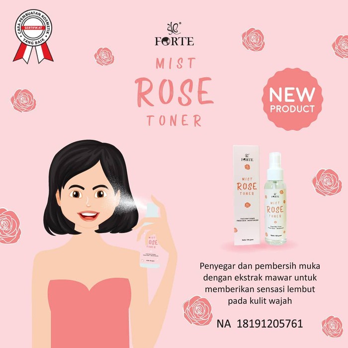 ✿ MADAME ✿ SYB FORTE MIST SPRAY TONER BPOM / FACE TONER PENYEGAR &amp; PEMBERSIH