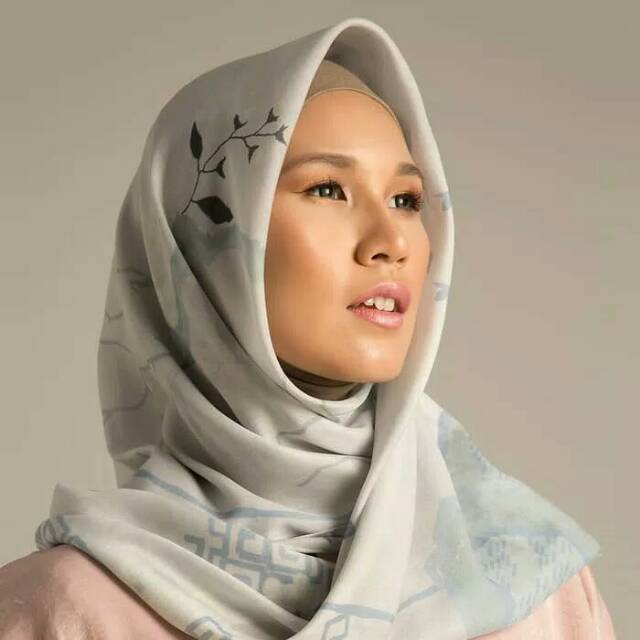 Raline Scarf Motif Pearl River - Voal Kami idea