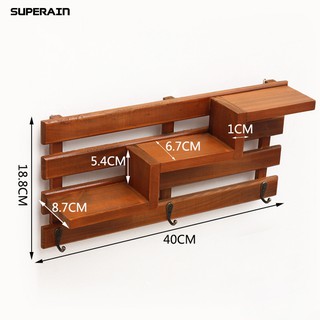 Superain Rak Holder Tangga Model Ditempel Pada  Dinding  