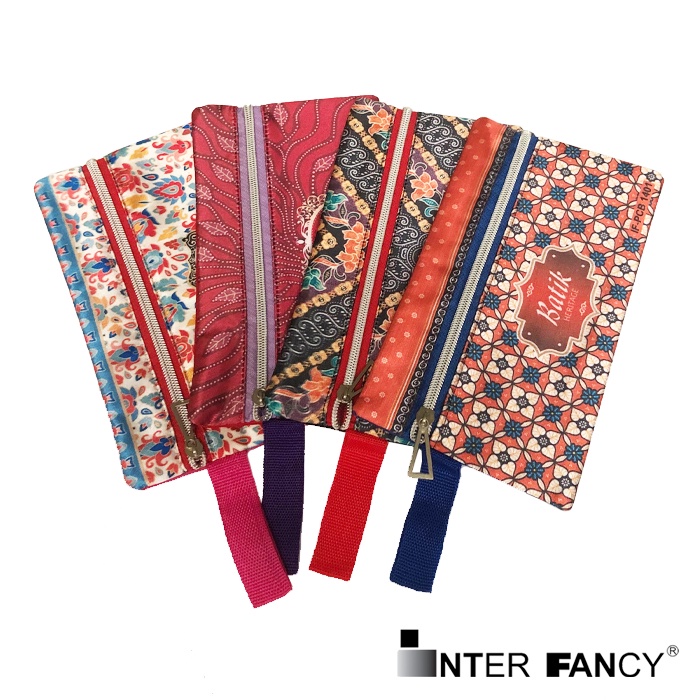 

Kotak Pensil / Pencil Case Kain Motif Batik