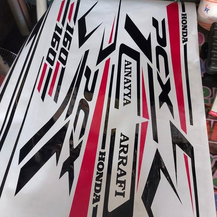 Cutting Sticker PCX 160 PUTIH PCX 150 PUTIH