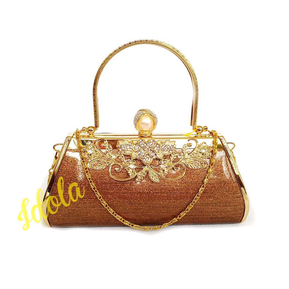 Idolabags - Tas Pesta Wanita Diamond Import Tas Selempang Cewek Kondangan Berkualitas