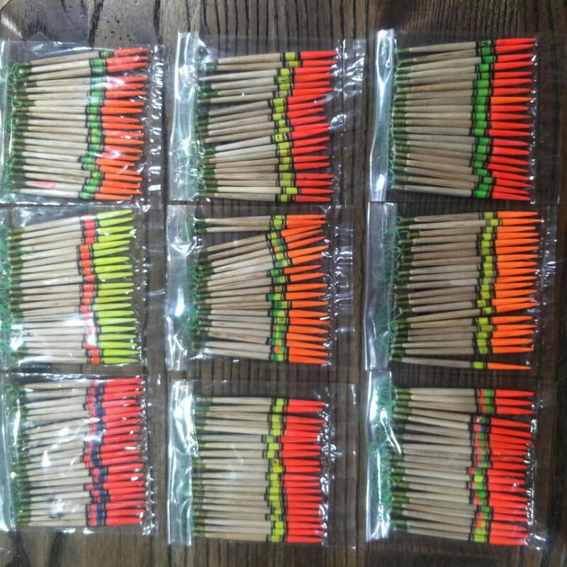 Pelampung jarum / kumbul ukuran S (5-6 cm) isi 20 pcs untuk mancing ikan mas terlaris termurah