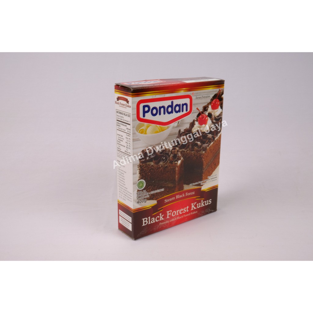 Pondan Black Forest Kukus 400 gr