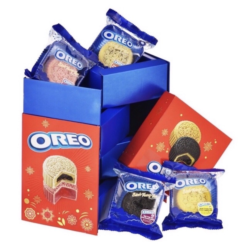 Mooncake Oreo isi 4 pcs