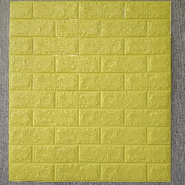 (150GR) SHENAR WALLPAPER DINDING FOAM BATU BATA UK 70 X 77CM /WALLPAPER STIKER DINDING 3D KAMAR TIDUR RUANG TAMU