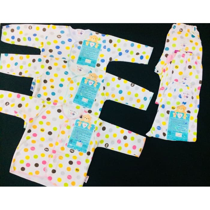 3pcs LIBBY SETELAN PANJANG NEWBORN / BAJU BAYI