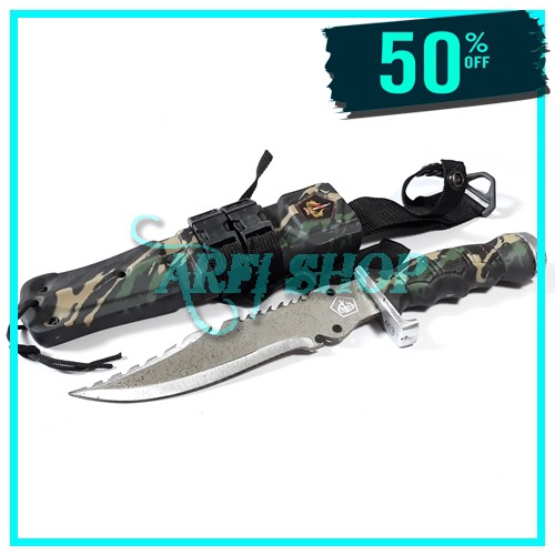 PISAU SANGKUR RAIDER LORENG - KOMANDO - TNI - POLISI - MURAH