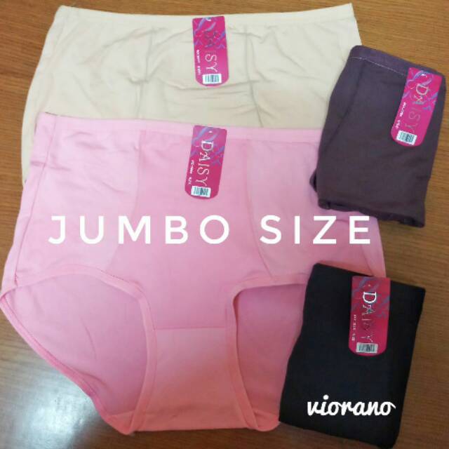 Celana Dalam Wanita Jumbo Daisy 3088 Super Soft Cd Cewek Big Size Daisy Muat Besar Sampai XXXL