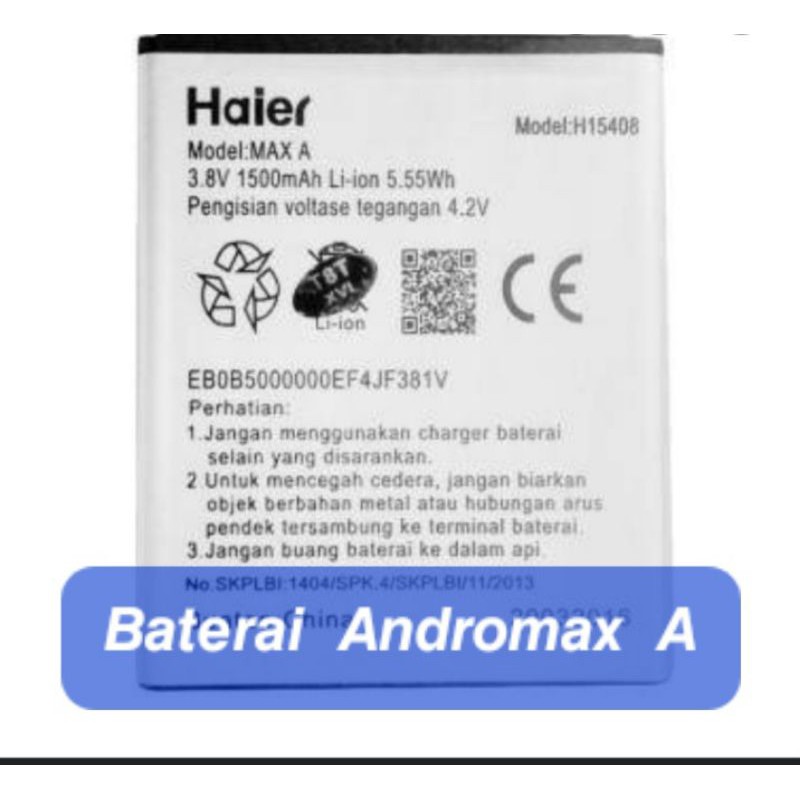 BATERAI ANDROMAX A